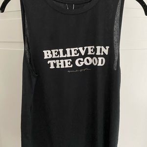 Adorable spiritual gangster size medium tank top